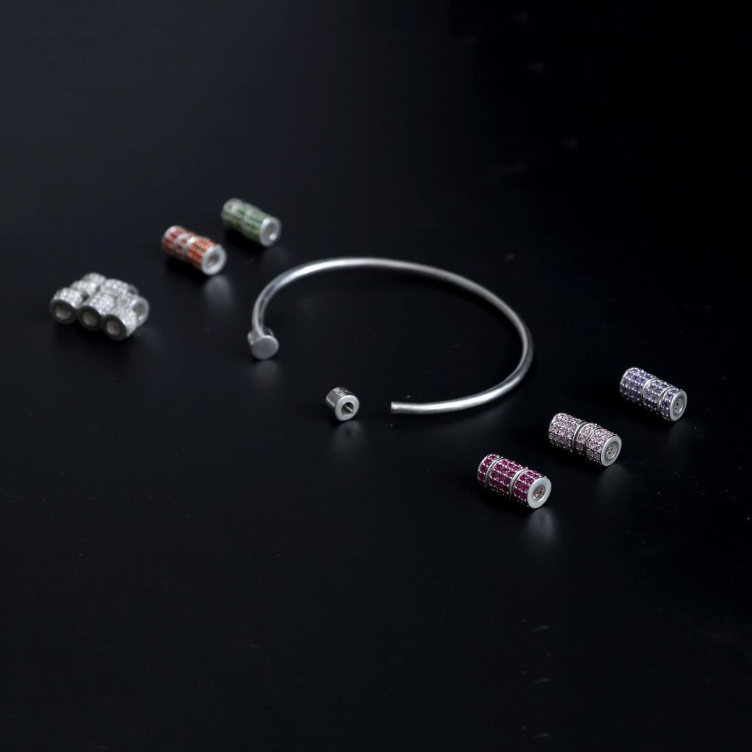 Iced-out Modular Bracelet