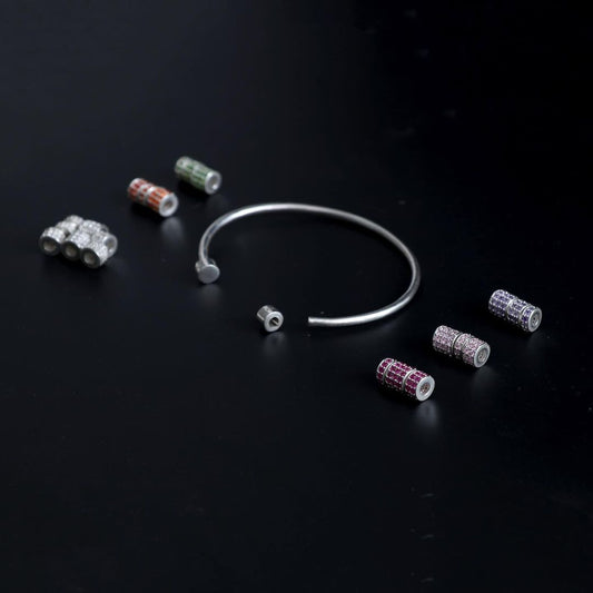 Iced-out Modular Bracelet