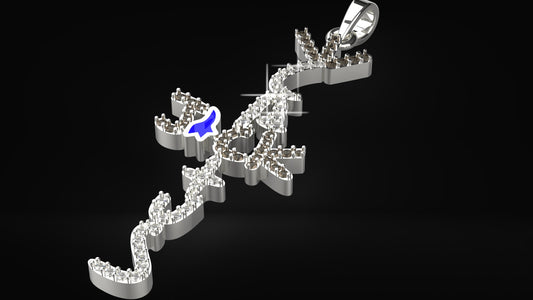 Iced Out- Cactus Jack Travj Scott Pendant