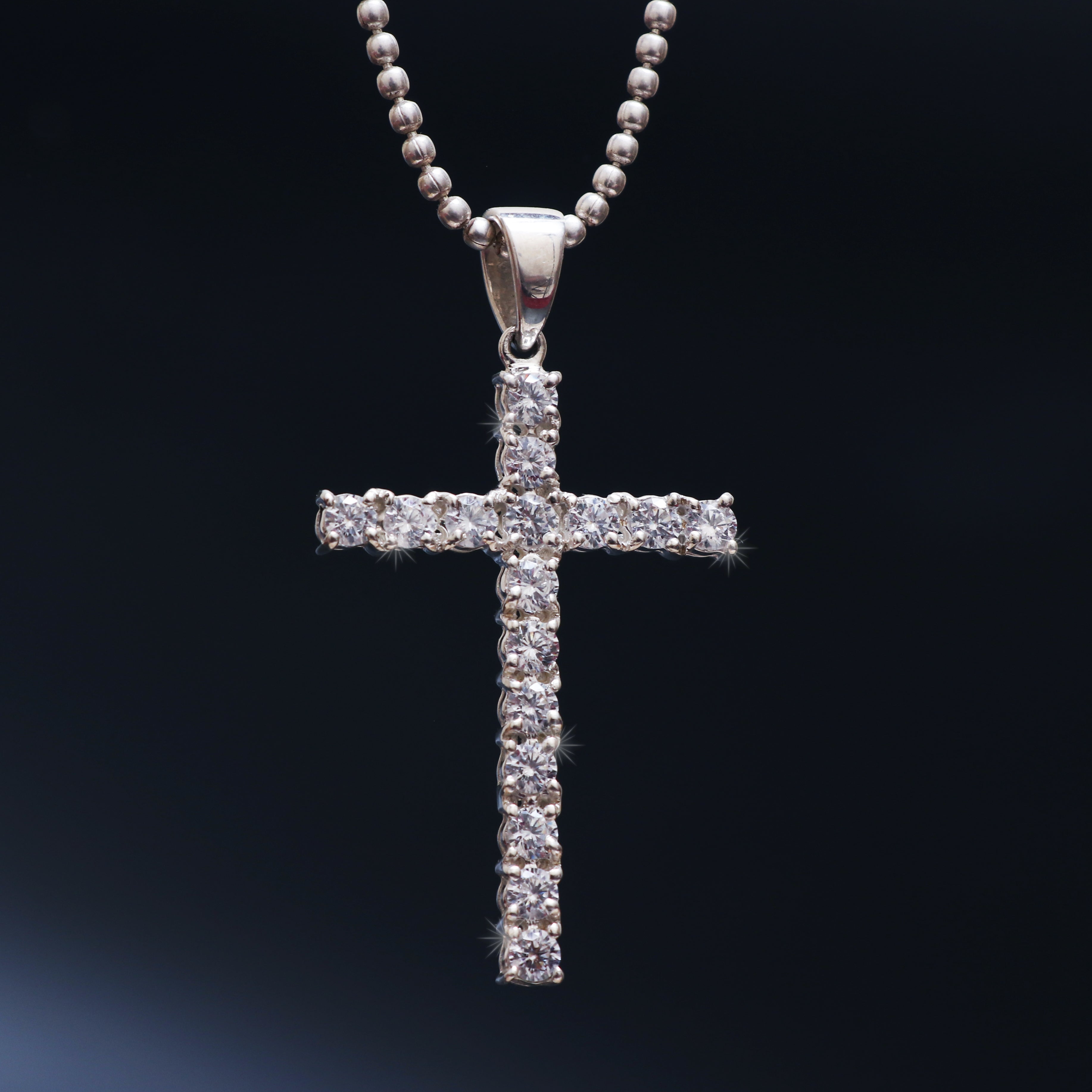 ALL SAINTS PENDANT- 4MM (Comes with a complimentary Silver Chain)