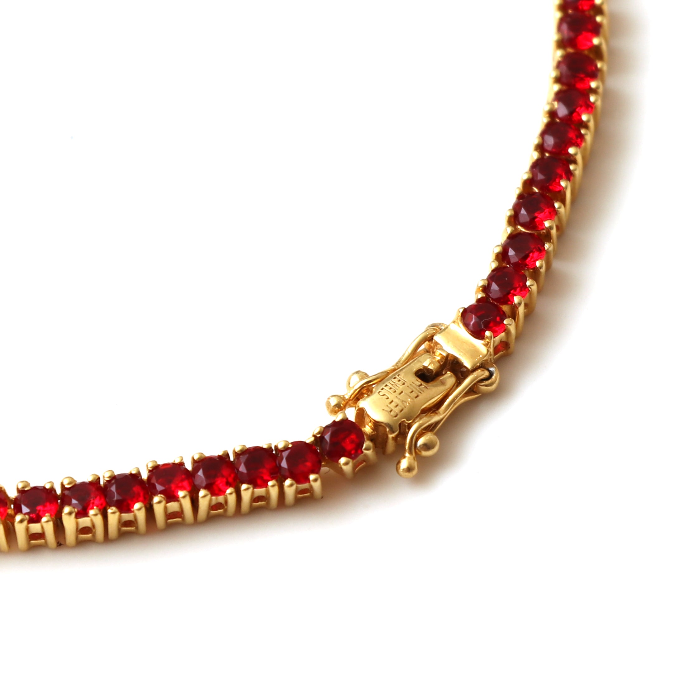 Red Ice Tennis Chain