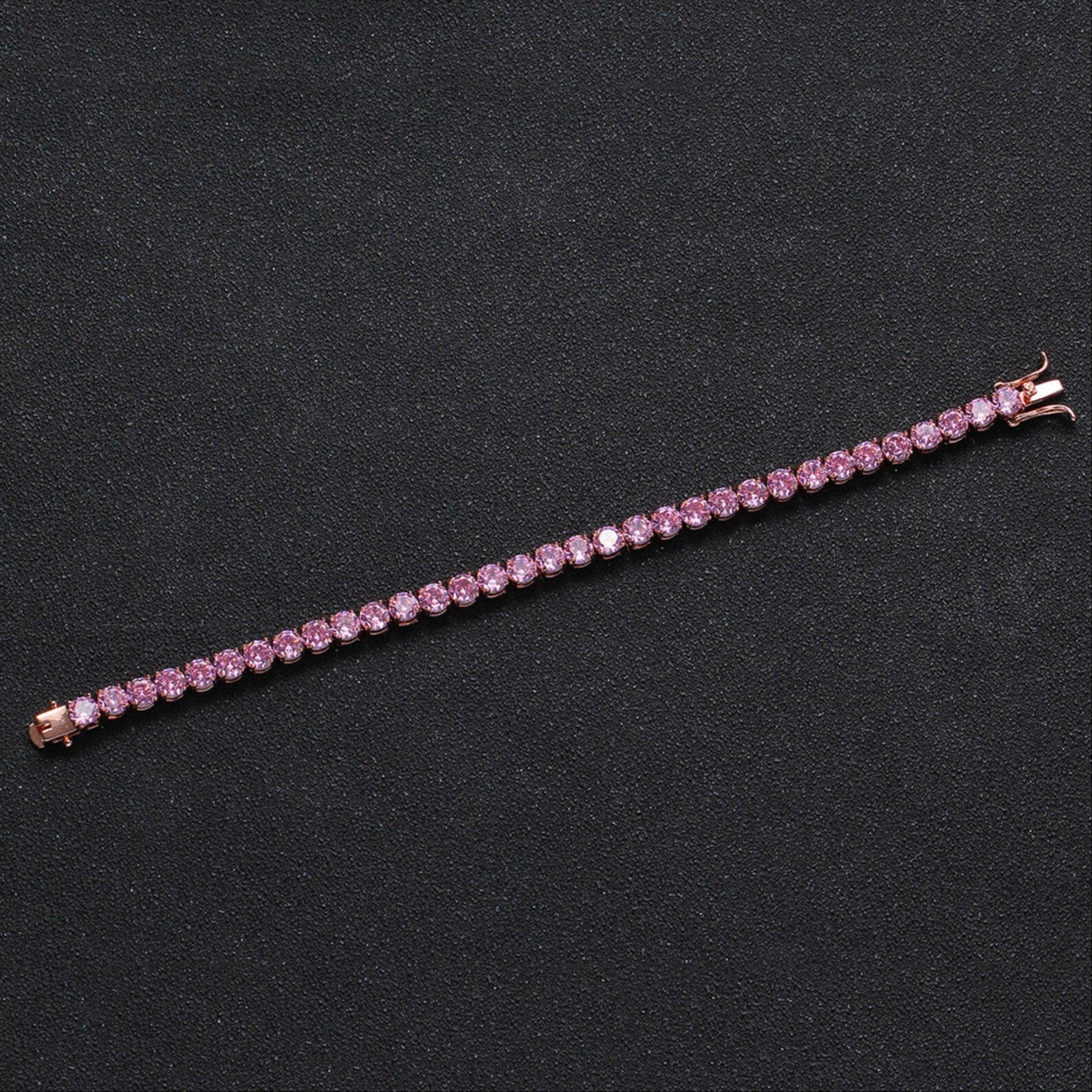 Pink Hue Tennis Bracelet