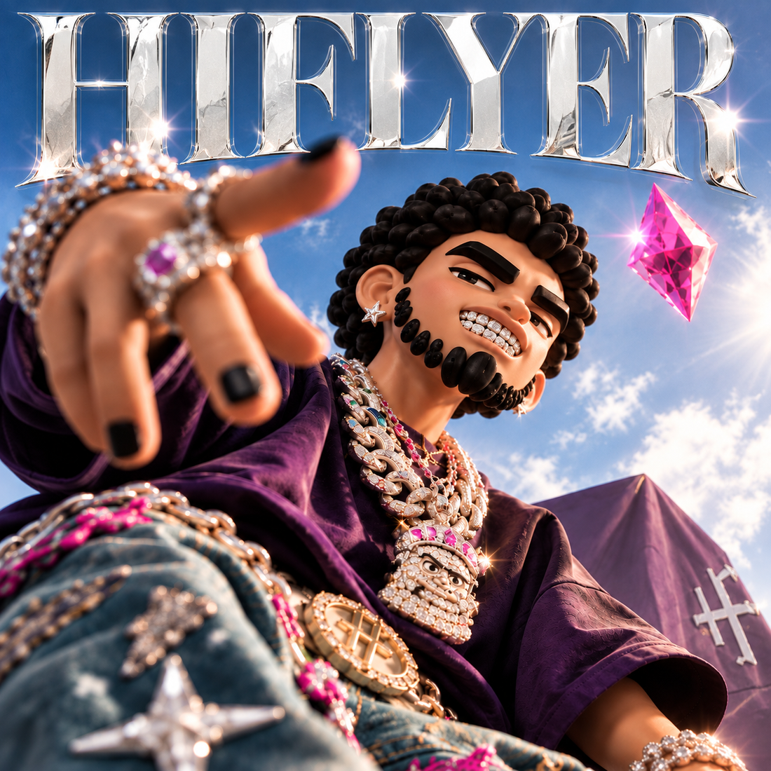 HIFLYER iced out cover