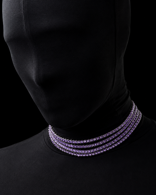 Purple Haze Tennis Chain 3mm