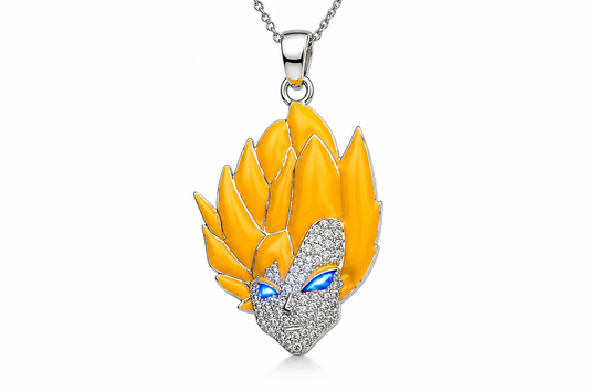 Vegeta Iced Out Pendant