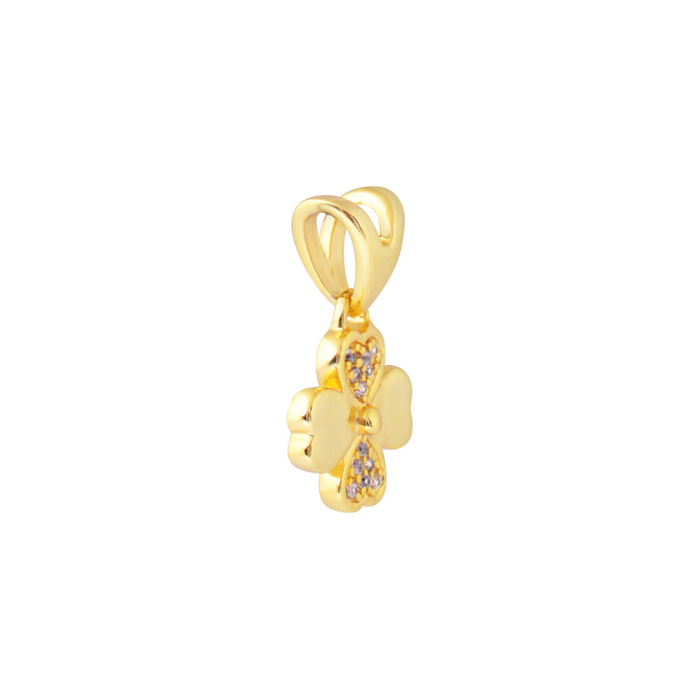 Dainty Iced Flower Pendant (Comes with a complimentary Silver Chain)