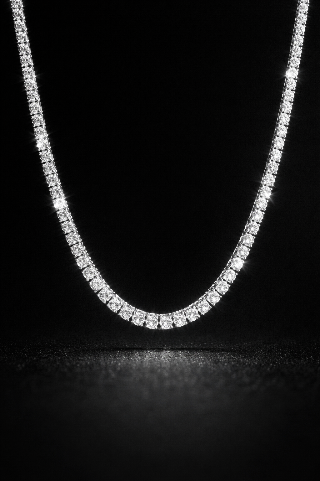 ED 4mm Tennis Chain Necklace
