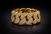 ED Iced Cuban Ring