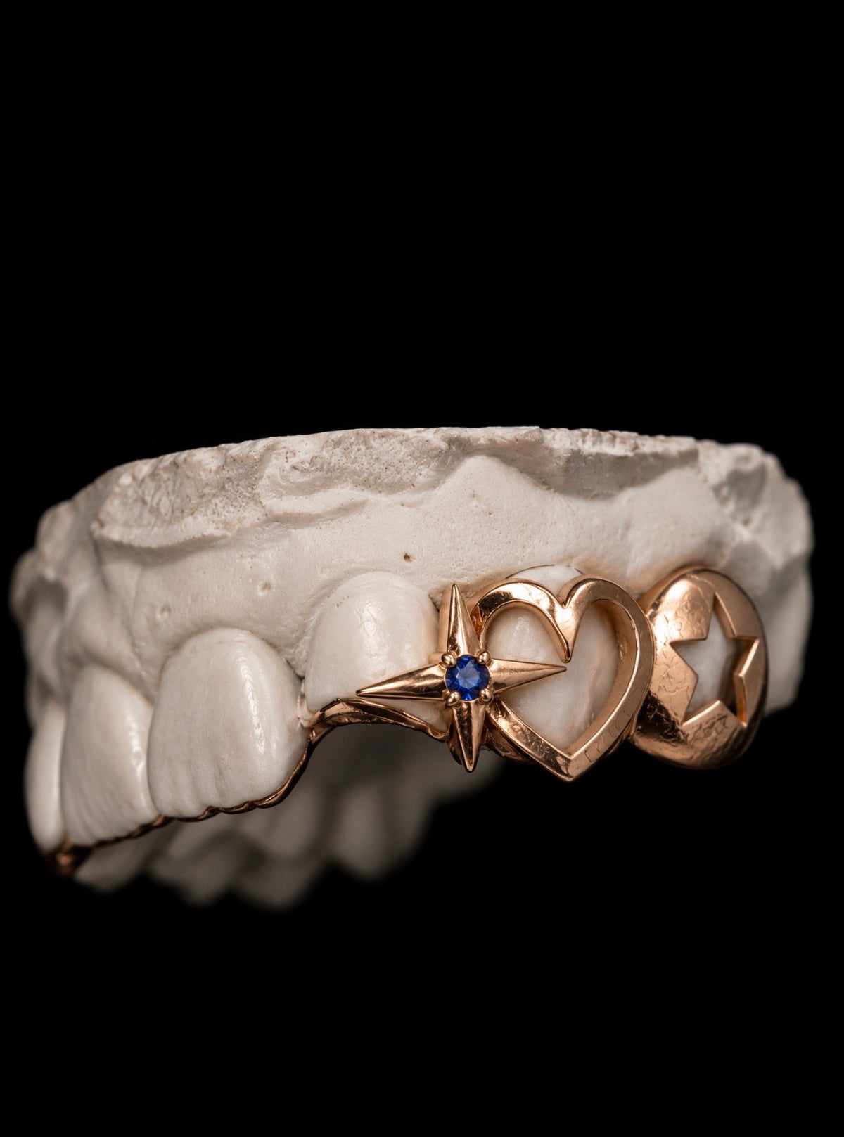 Starry heart Grillz