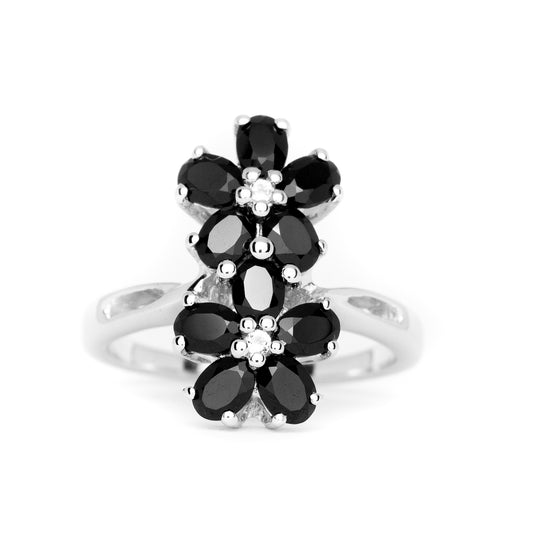Black Spinel Ring