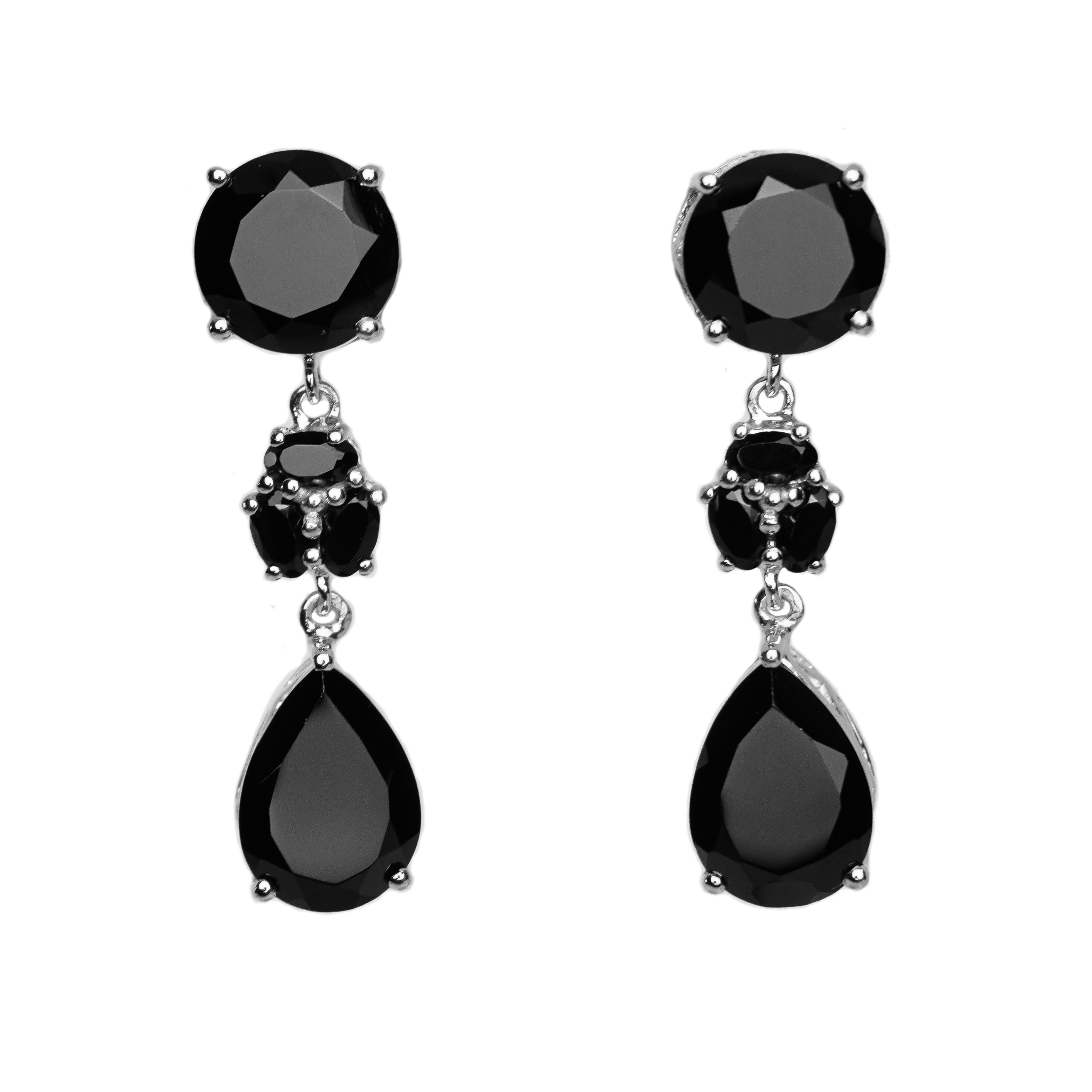 Black Spinel Drop & Dangle Earring