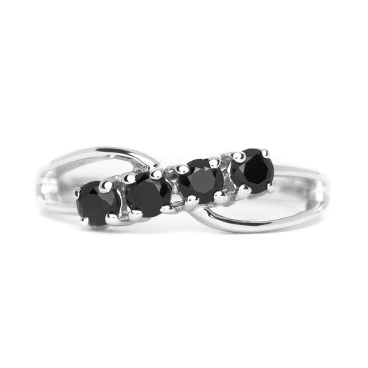 Black Spinel Ring