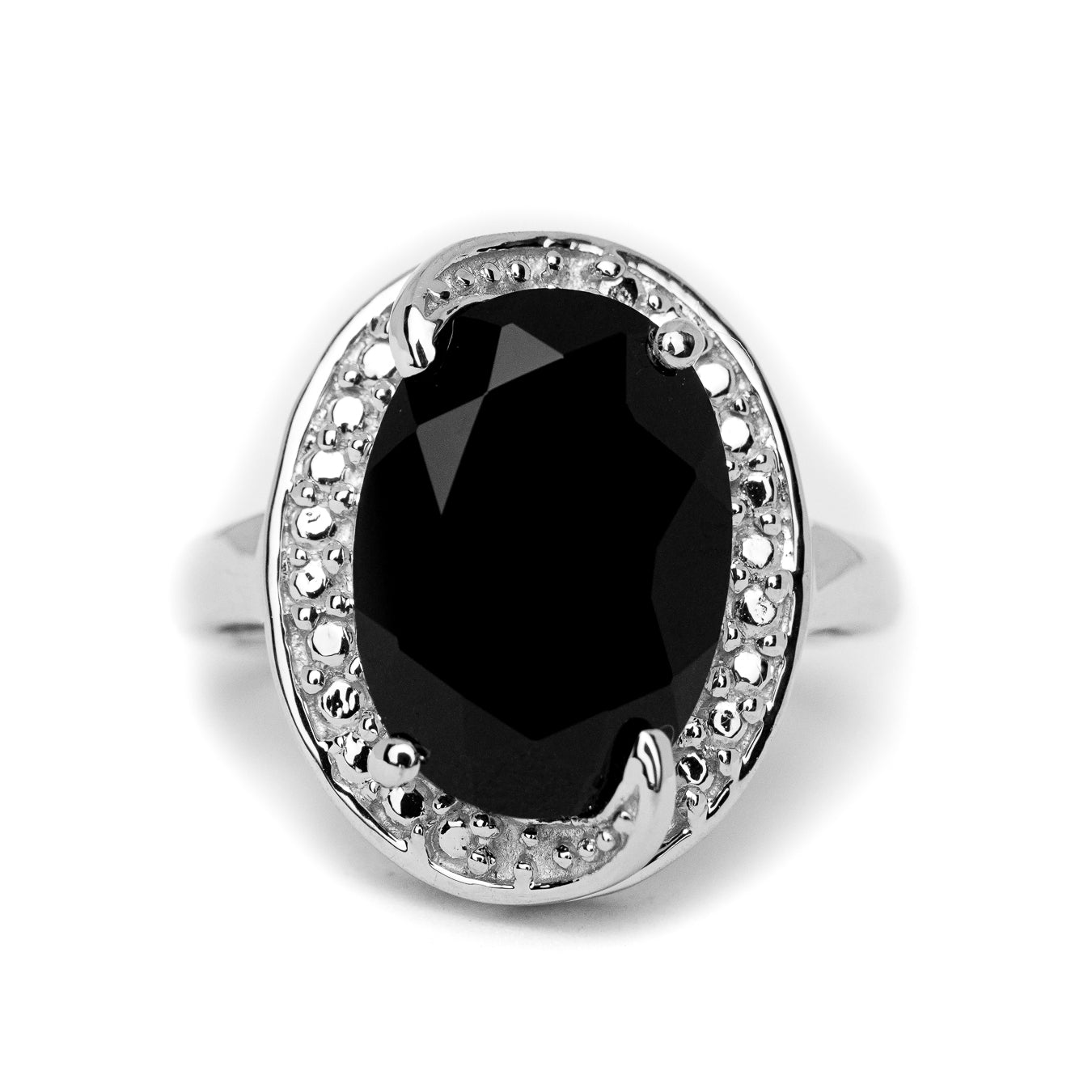 Natural Black Spinel Jewelry Set