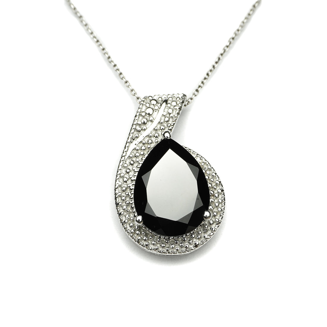 Black Spinel Fashionable Pendant