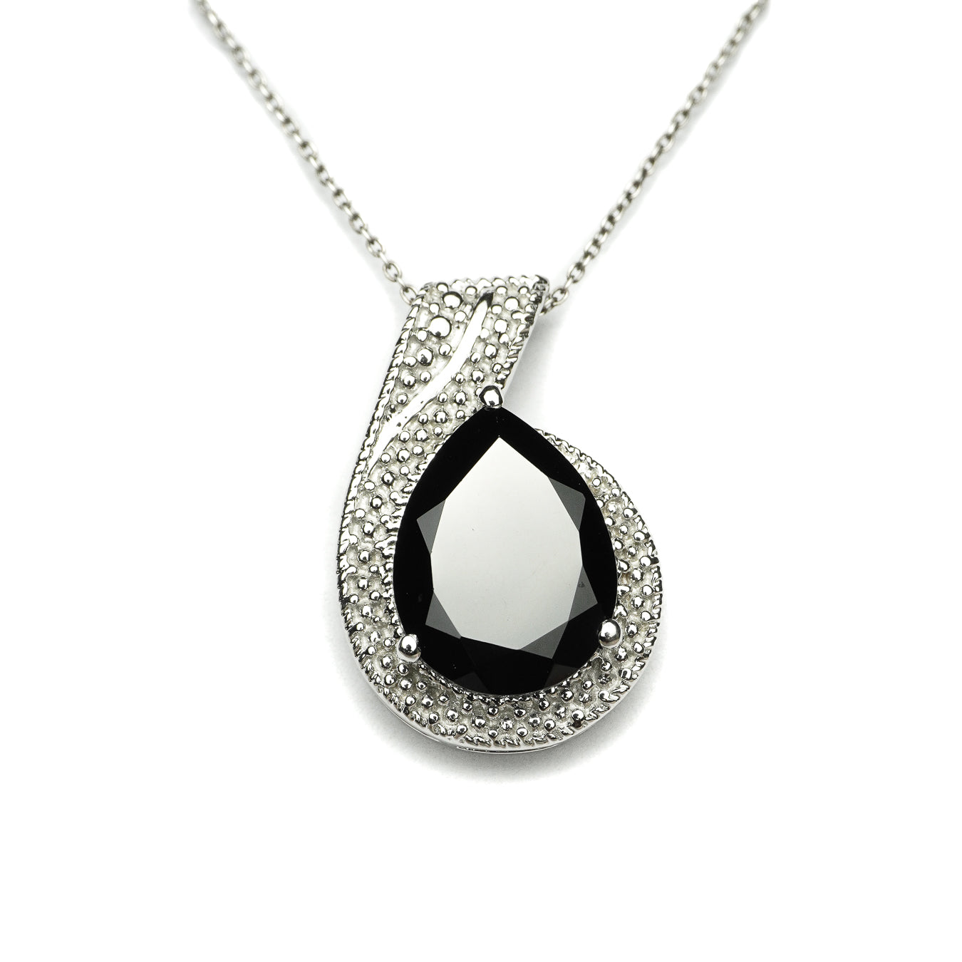 Black Spinel Fashionable Pendant