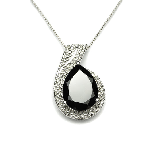 Black Spinel Fashionable Pendant