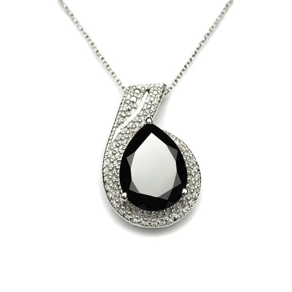 Black Spinel Fashionable Pendant