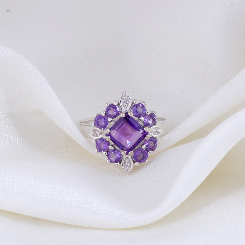Amethyst Allure Ring