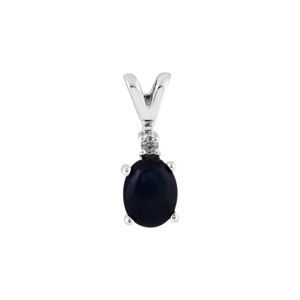 Star Sapphire Pendant With Chain