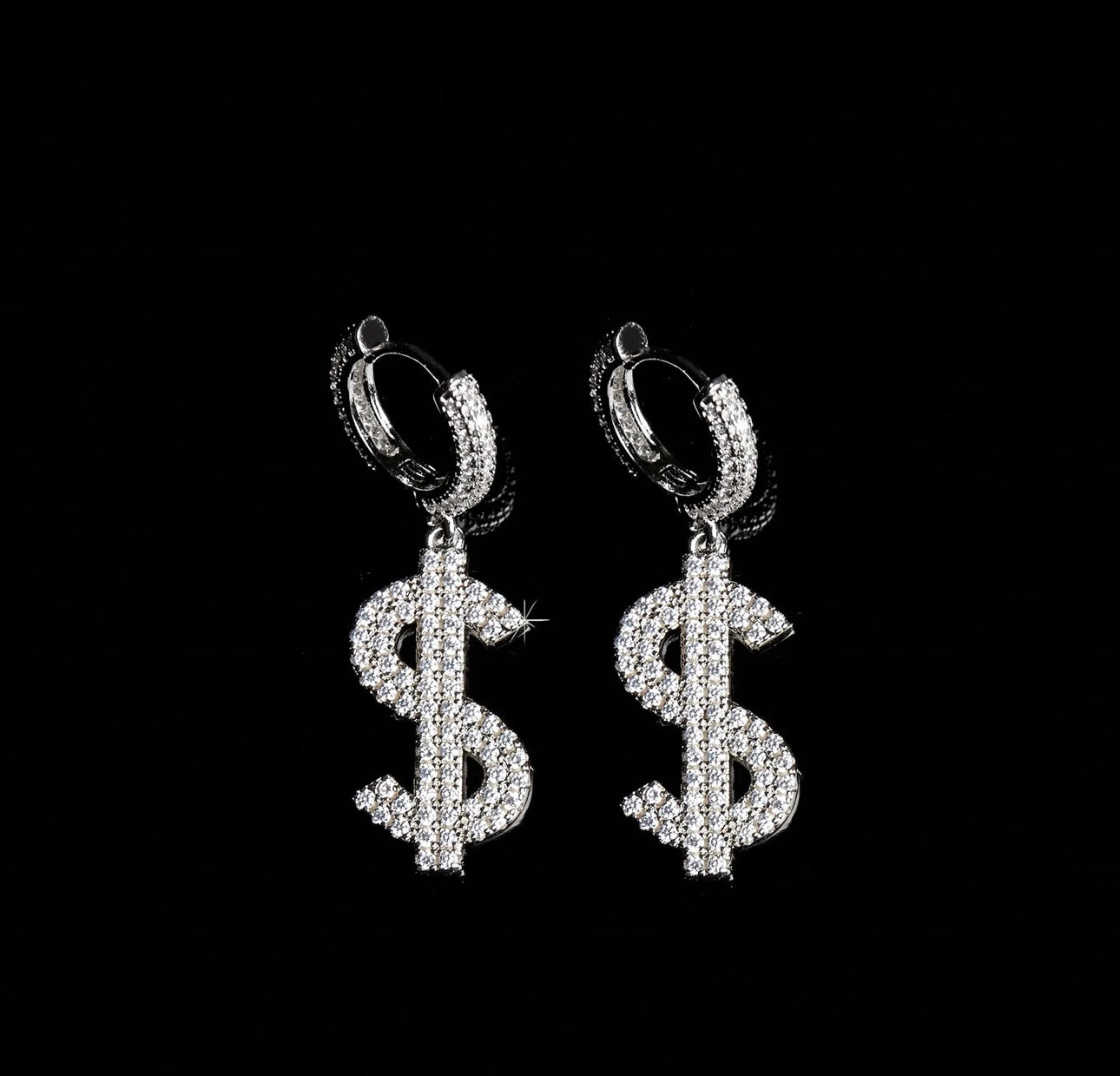 Iced Out 💲💲 Earring -UNISEX