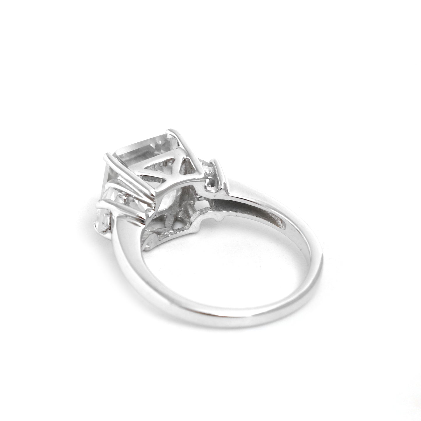 White Topaz Stone Ring