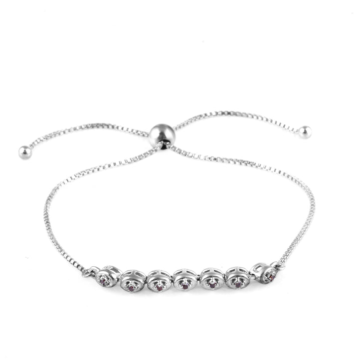 Red Diamond Slider Bracelet