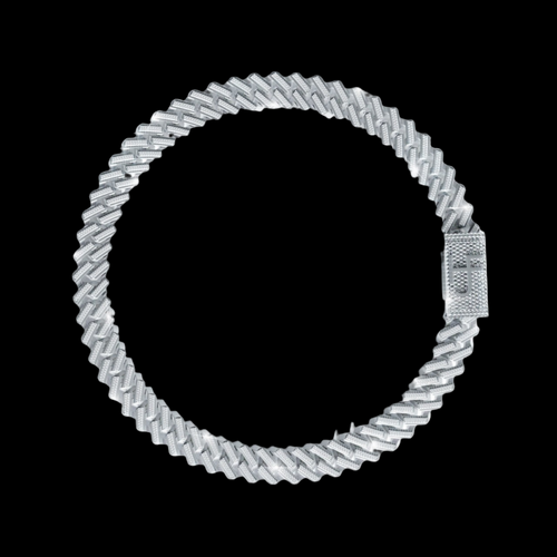 Raised Iced Out Cuban Chain -14mm