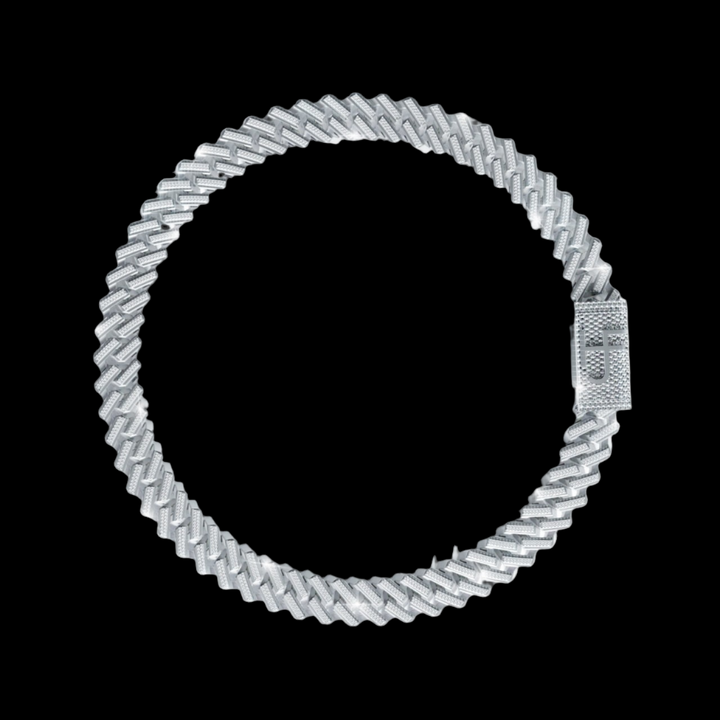 Raised Iced Out Cuban Chain -14mm