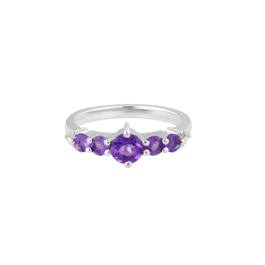 Natural Amethyst Ring