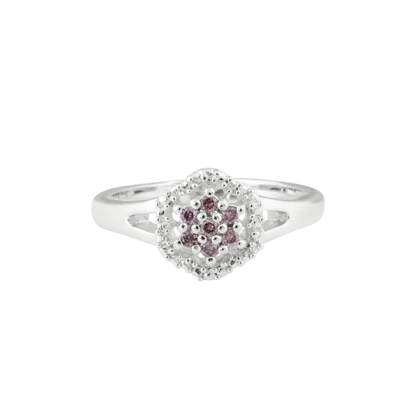 Champaign Diamond Ring