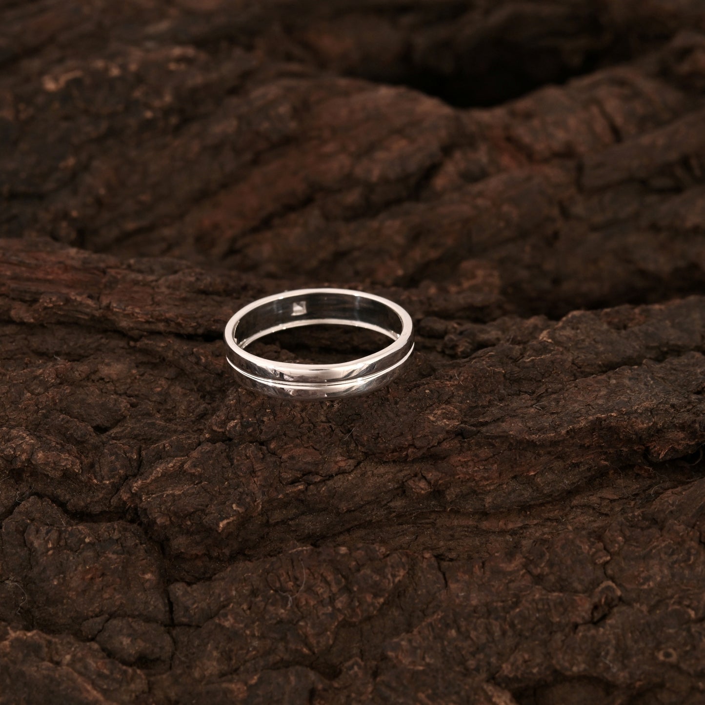 Princess Cut Solitaire Men's Ring