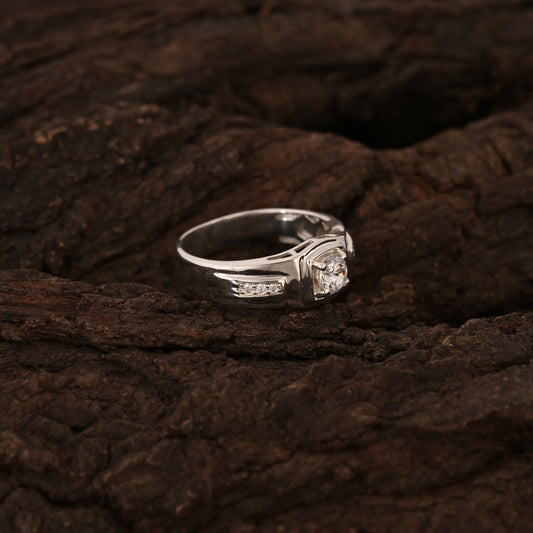 Elegant 925 Silver Ring For Men's