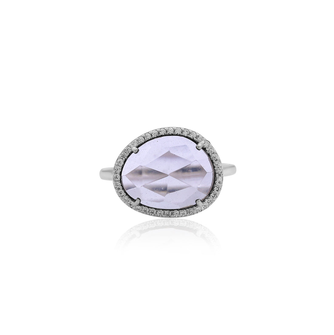 Blue Carnelian Ring For Women