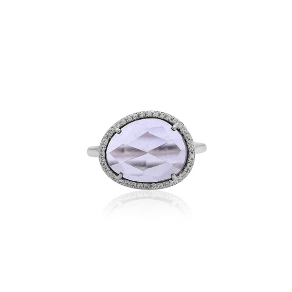 Blue Carnelian Ring For Women