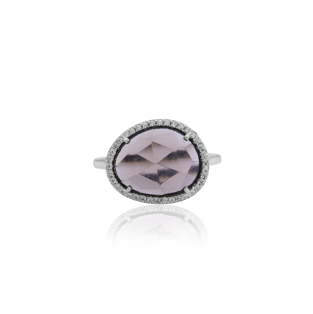 Smokey Quartz Gemstone Designer Ring