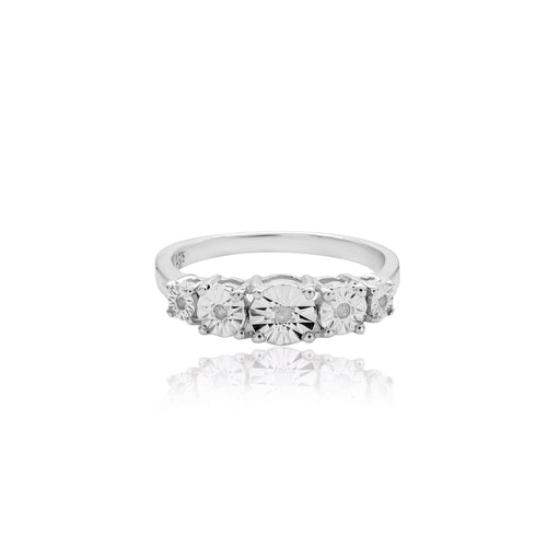 Natural Diamond Magical Ring