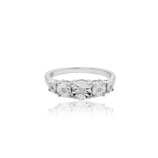 Natural Diamond Magical Ring