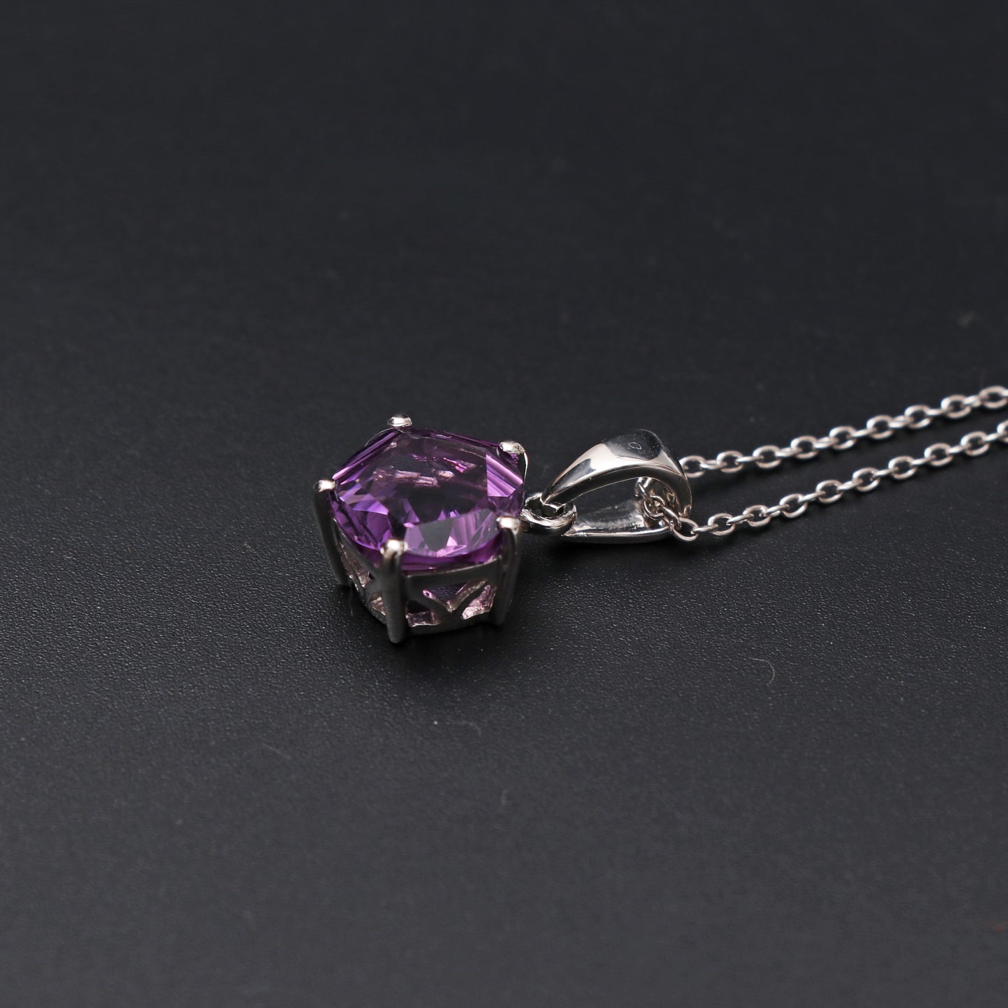 Natural Amethyst Jewelry Set