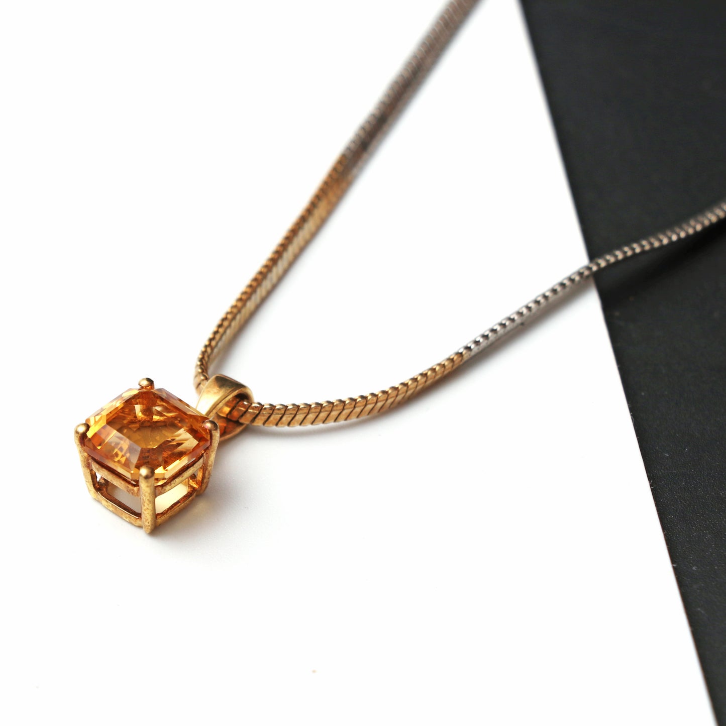 Natural Citrine Jewelry Set