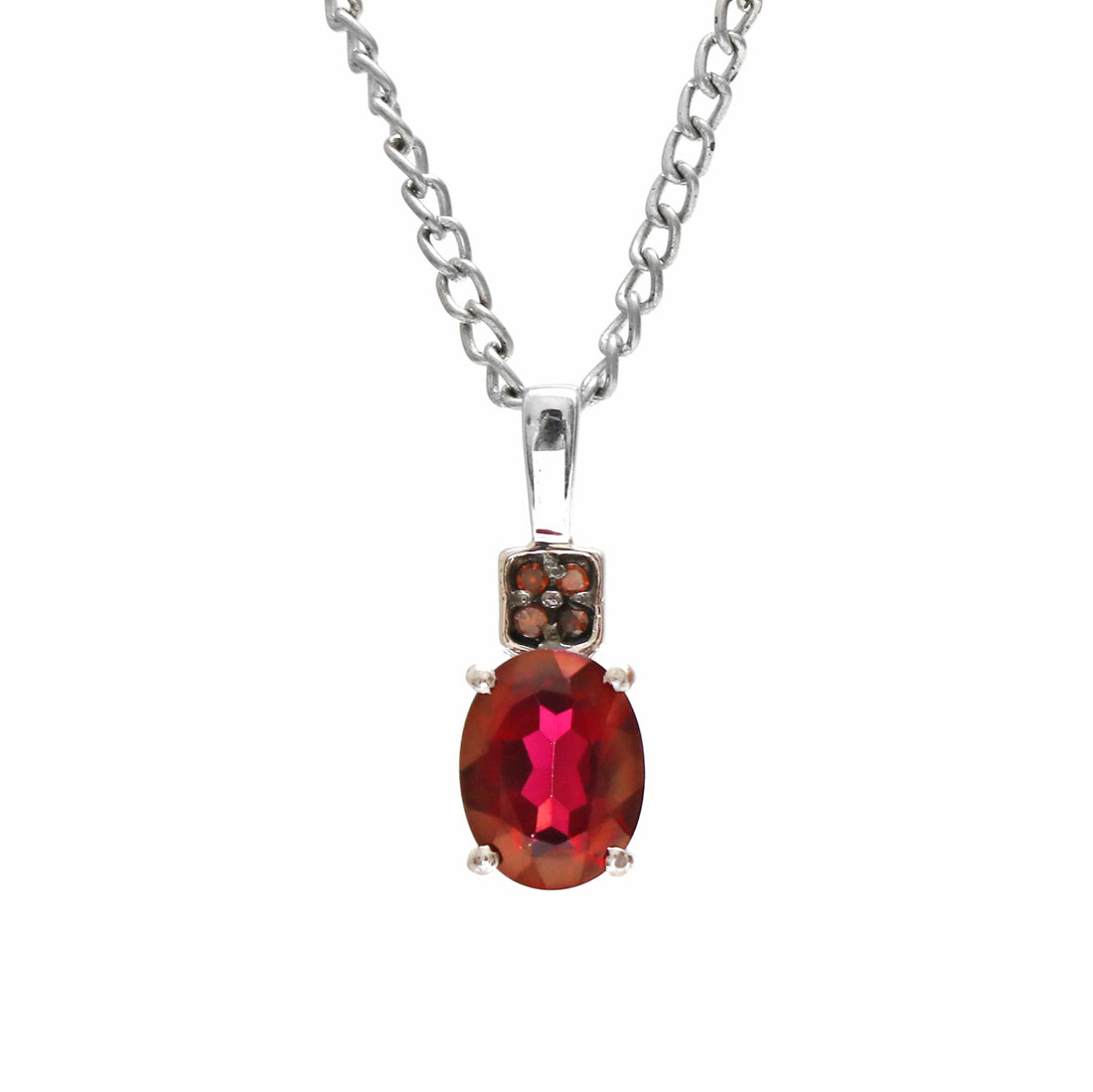 Mystic Coated Topaz Pendant