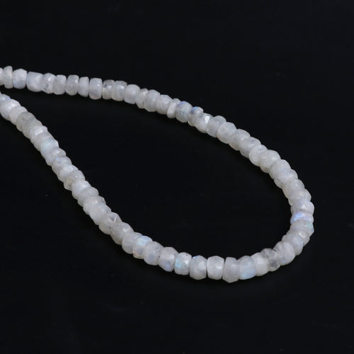 Natural Rainbow Moonstone Necklace