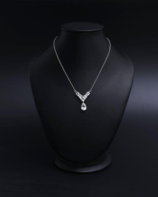 White Topaz Necklace
