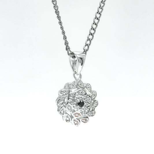 Natural Black Diamond Pendant