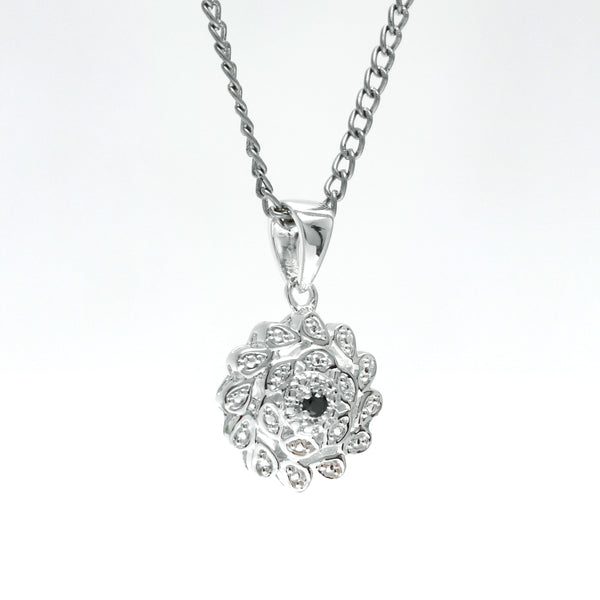 Natural Black Diamond Pendant