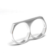 ED BADASS Double-Finger Knucklehead Ring