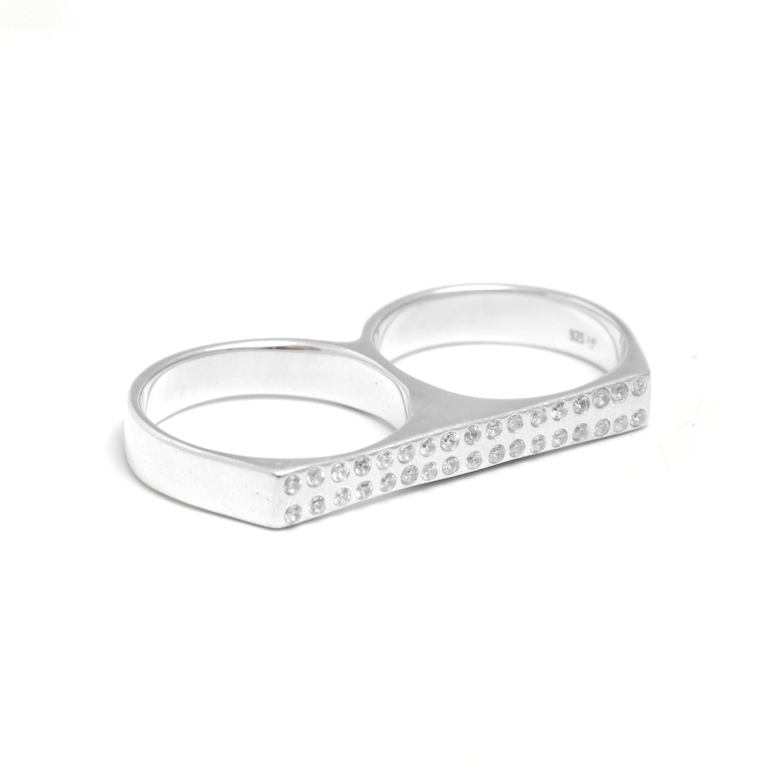 ED BADASS Double-Finger Knucklehead Ring