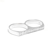 ED BADASS Double-Finger Knucklehead Ring