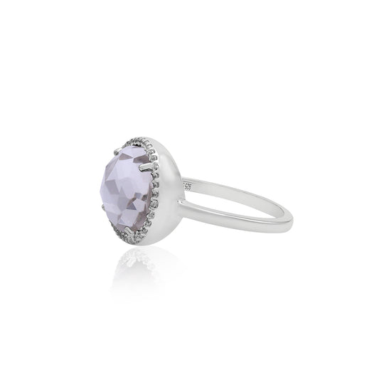 Blue Carnelian Ring For Women