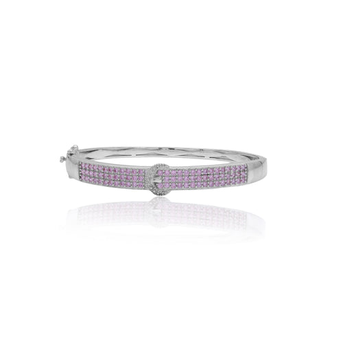 Pink Bangle Bracelet