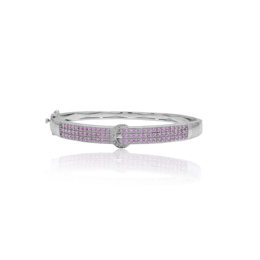 Pink Bangle Bracelet
